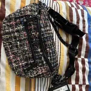 MZ Wallace Multicolor Tweed Belt Bag